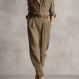 Celia | Mono a Cuadros con Detalles Sofisticados