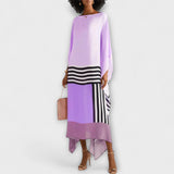 Elenora - Geometrický kaftan s volným střihem