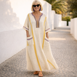 Zuzana – Splývavé maxi šaty s letním stylem