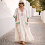 Zuzana – Splývavé maxi šaty s letním stylem