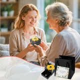 Dárkový box a náhrdelník Slunečnice