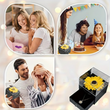 Dárkový box a náhrdelník Slunečnice