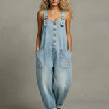 Molly - Women's Denim Jumpsuit
