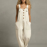 Molly - Women's Denim Jumpsuit