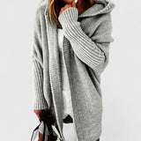 Daniela – Dlouhý cardigan s kapucí